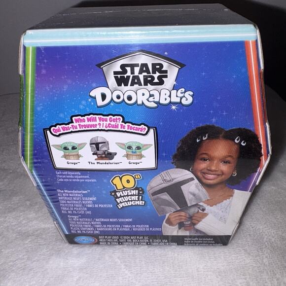 Star Wars Disney Doorables Puffables 10" Plush Grogu Mystery Box Just Play - Picture 5 of 5